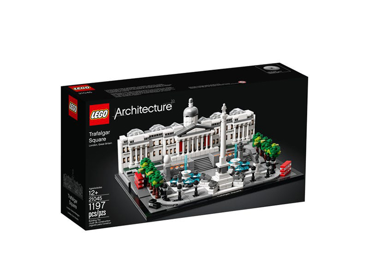21045 Trafalgar Square Lego Architecture unboxing