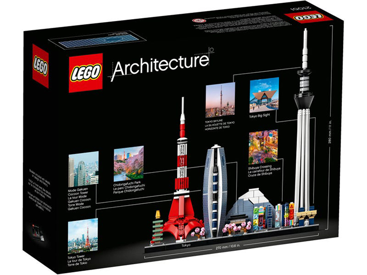 21051 Tokio Lego Architecture caja