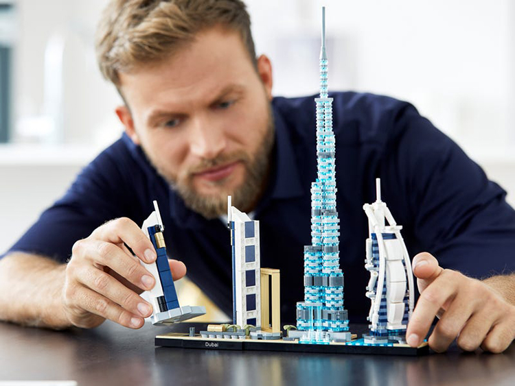 21052 Dubai Lego Architecture construccion