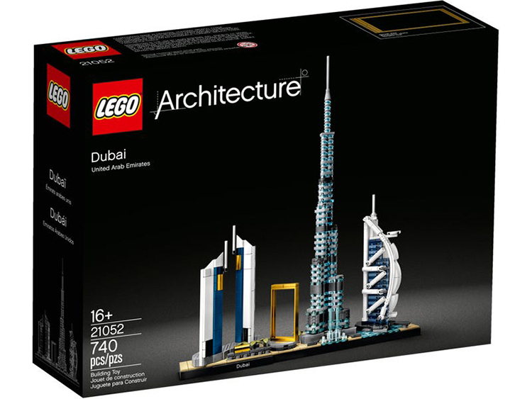 21052 Dubai Lego Architecture unboxing