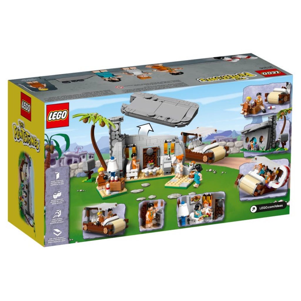 21316 The Flintstones Lego Ideas trasera caja