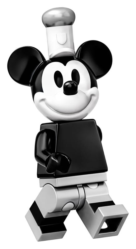 21317 El Botero Willie Lego Ideas Mickey figura