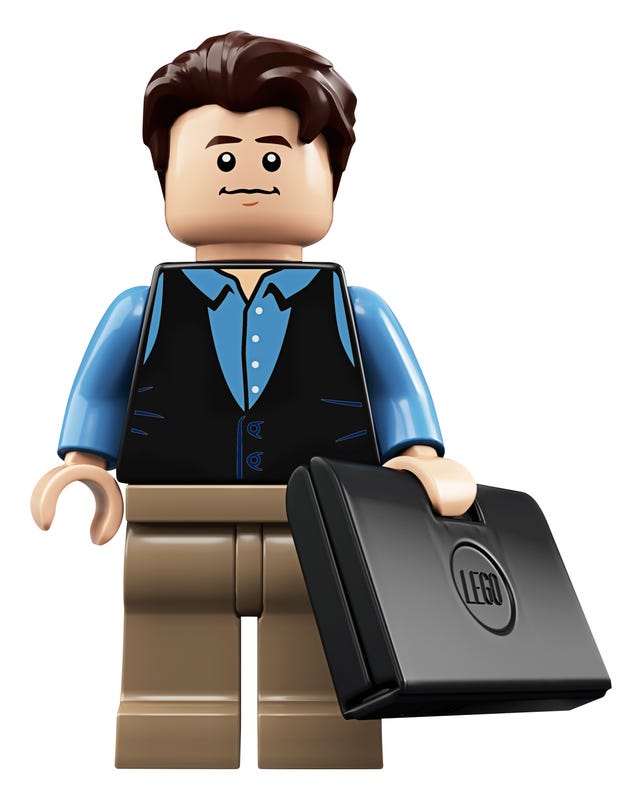 21319 Central Perk Lego Ideas minifigura Chandler Bing
