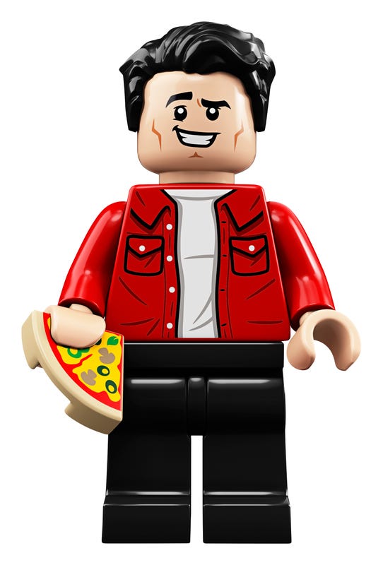21319 Central Perk Lego Ideas minifiguras Joey Tribbiani