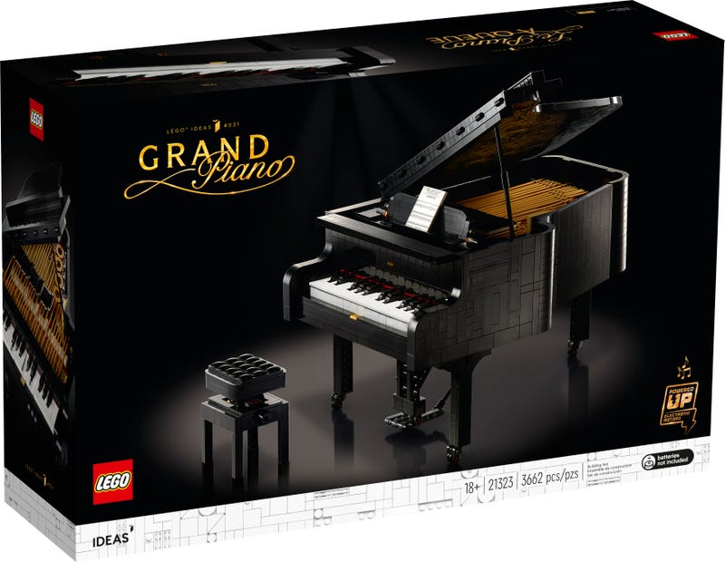 21323 Grand Piano Lego Ideas unboxing