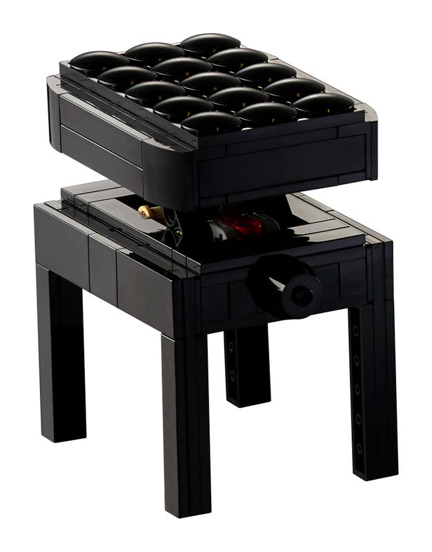 21323 Piano de Cola Lego Ideas banqueta