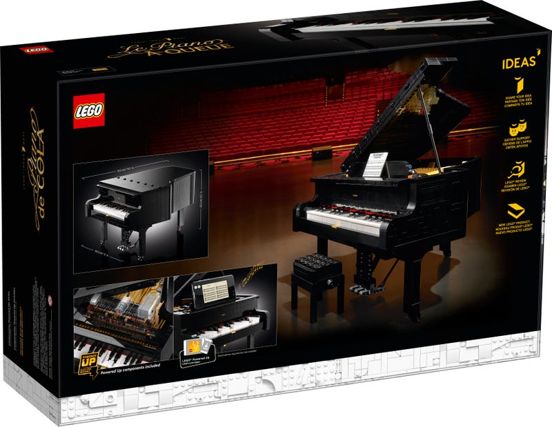 21323 Piano de Cola Lego Ideas caja