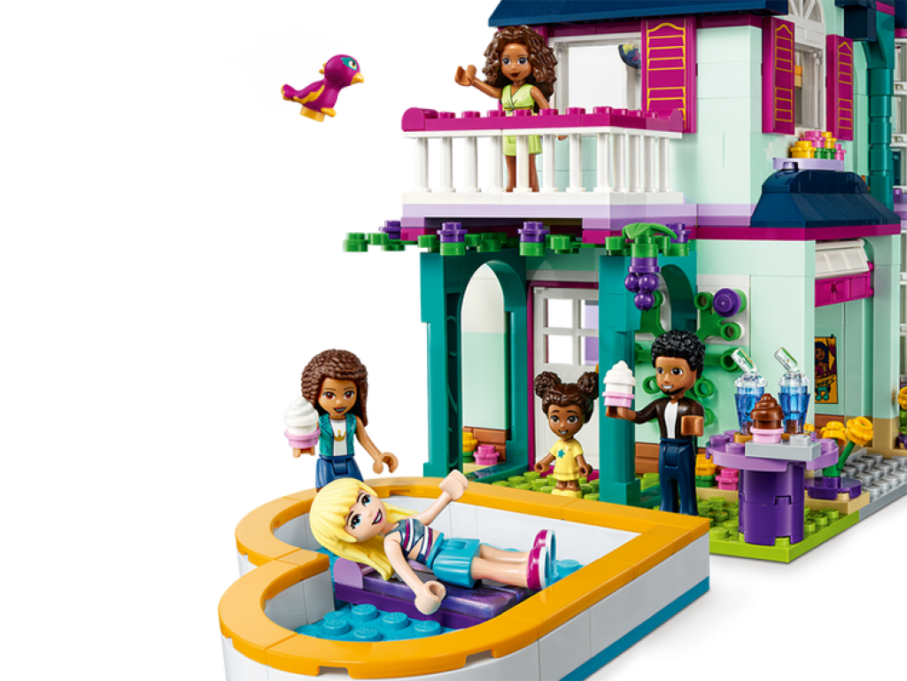 41449 Casa Familiar de Andrea Lego Friends piscina