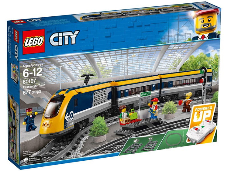 60197 Tren de pasajeros Lego City caja