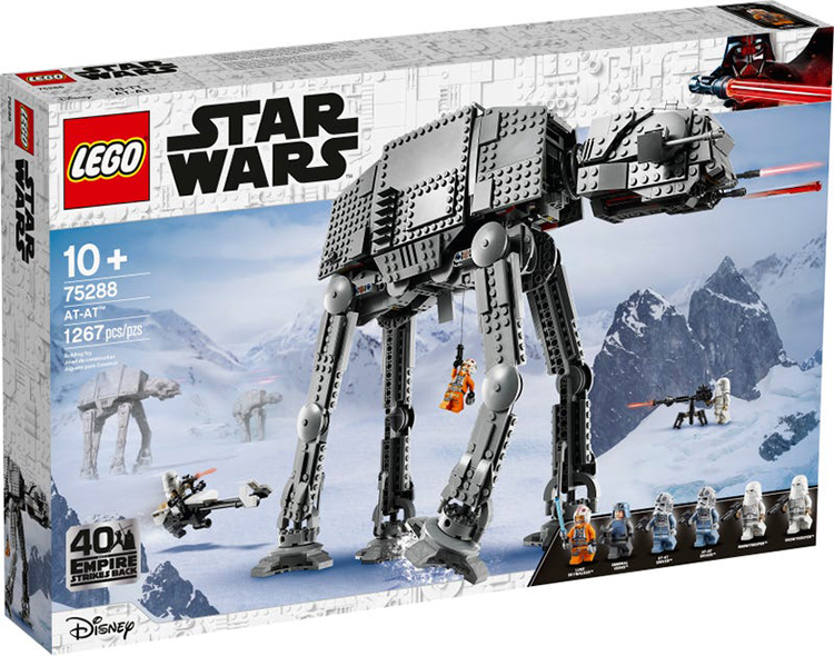 75288 AT-AT Lego Star Wars caja trasera