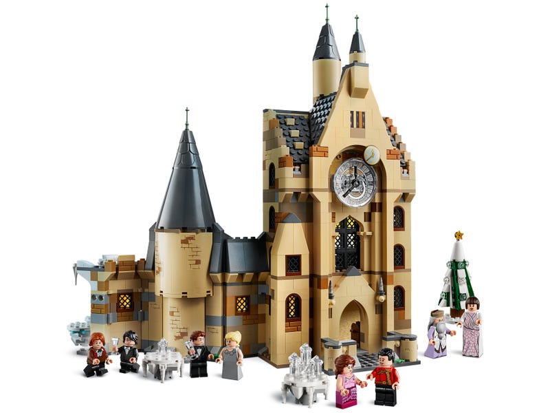 75948 Hogwarts Clock Tower Lego Harry Potter montaje
