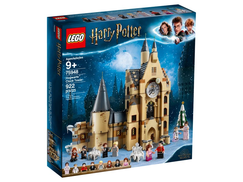 75948 Hogwarts Clock Tower Lego Harry Potter unboxing