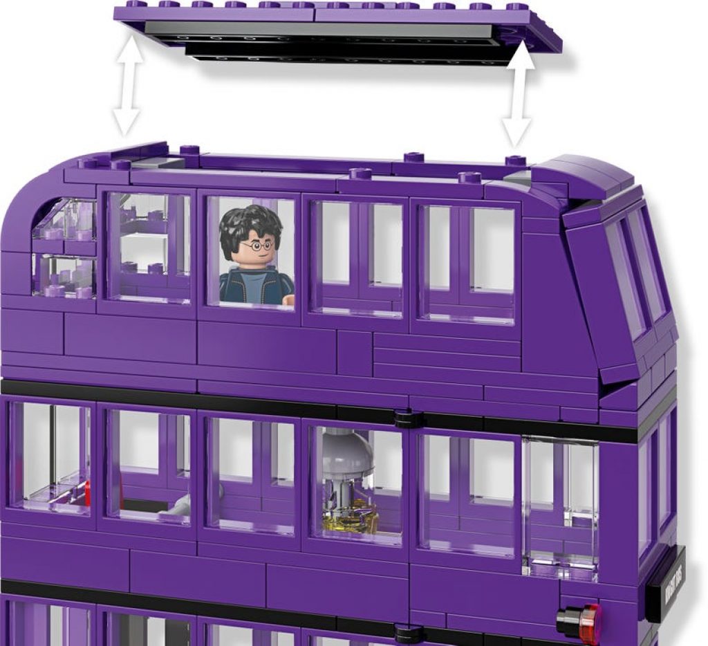 75957 Autobus Noctambulo Lego Harry Potter set completo