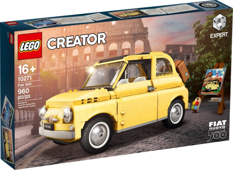 10271 fiat 500 lego creator expert comprar