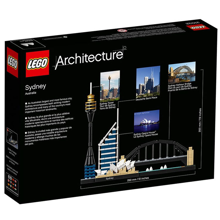 21032 Sidney Lego Architecture unboxing
