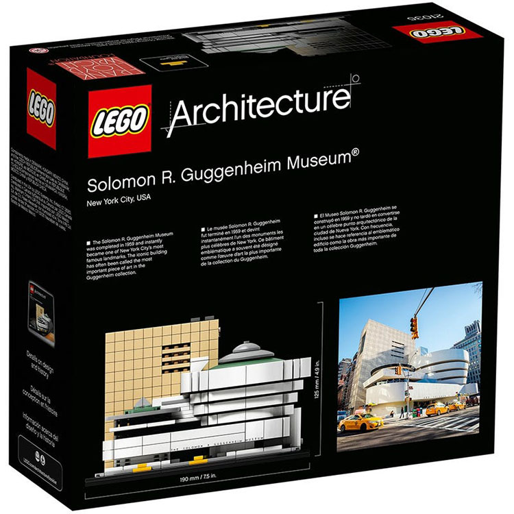 21035 Museo Solomon R. Guggenheim Lego Architecture caja