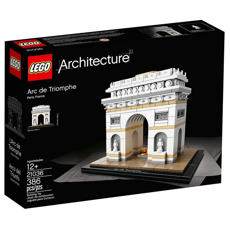 21036 Arco del Triunfo Lego Architecture unboxing