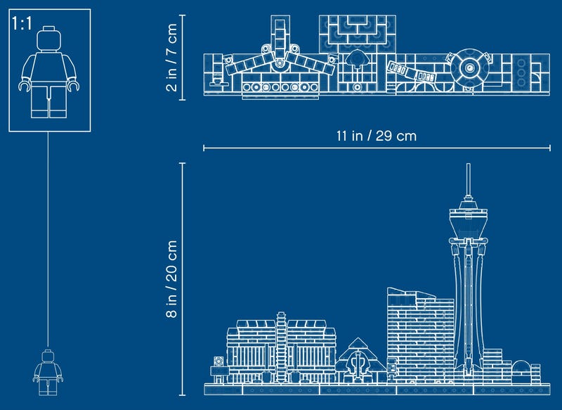 21047 Las Vegas Lego Architecture comprar