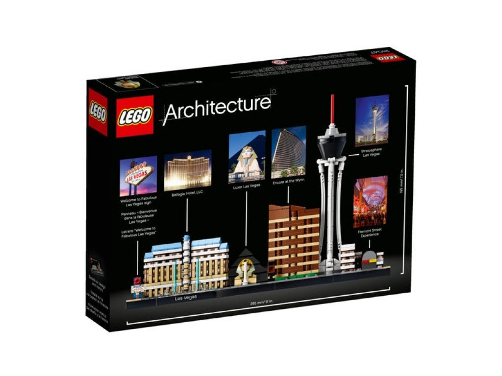 21047 Las Vegas Lego Architecture unboxing