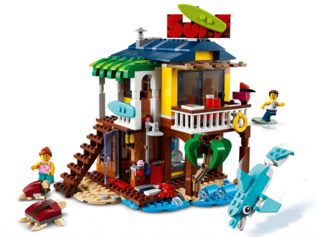 31118 casa surfera en la playa lego creator 3 en 1 comprar