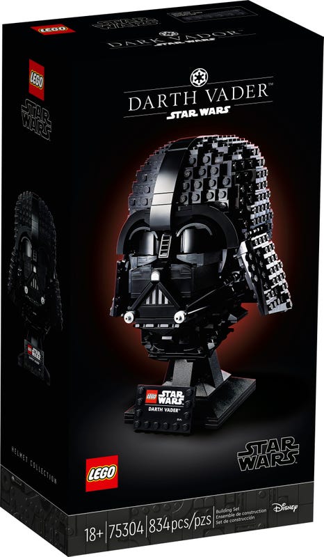 75304 Casco de Darth Vader Lego Star Wars guia
