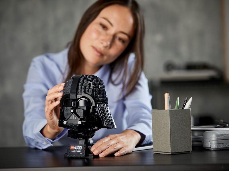 75304 Darth Vader Helmet Lego Star Wars modelo completo