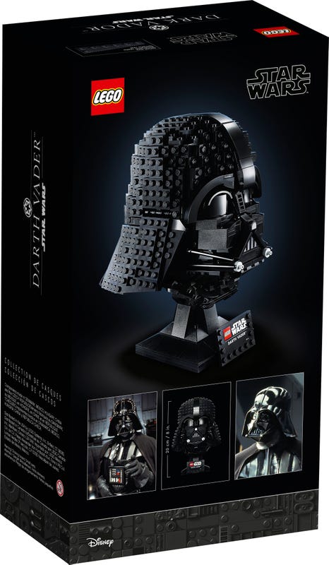 75304 Darth Vader Helmet Lego Star Wars unboxing