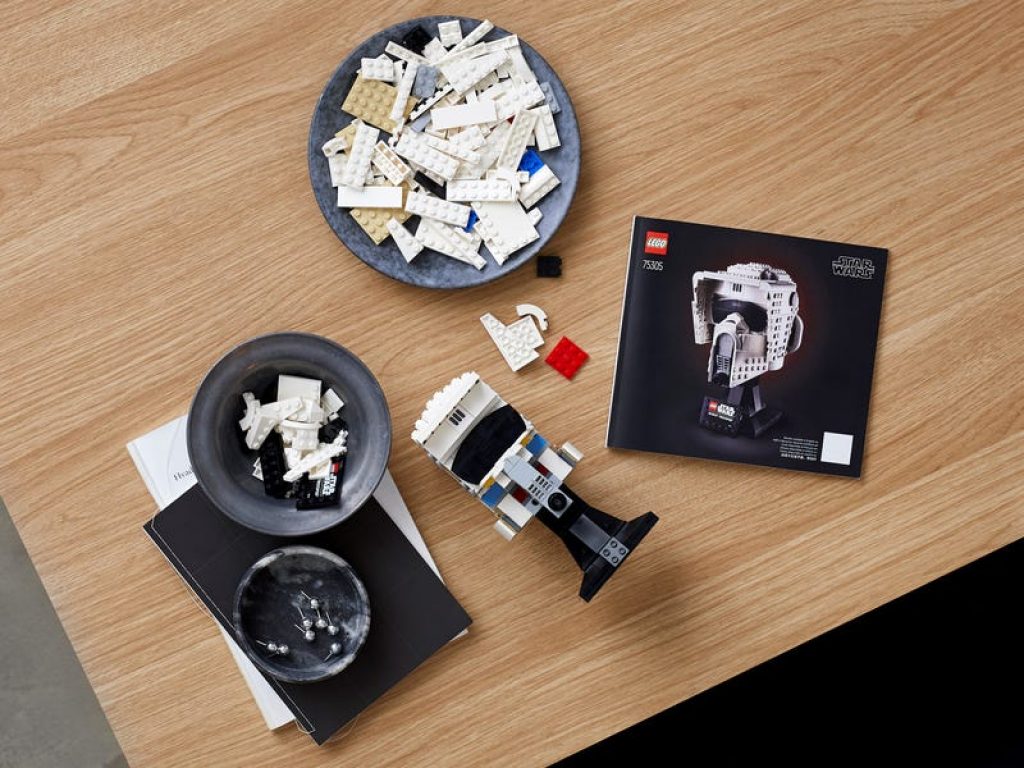 75305 Casco de Soldado Explorador Lego Star Wars montaje