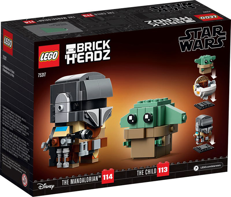 75306 El Mandaloriano y el Nino Lego Star Wars caja