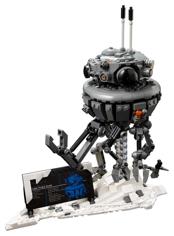 75306 Imperial Probe Droid Lego Star Wars set completo