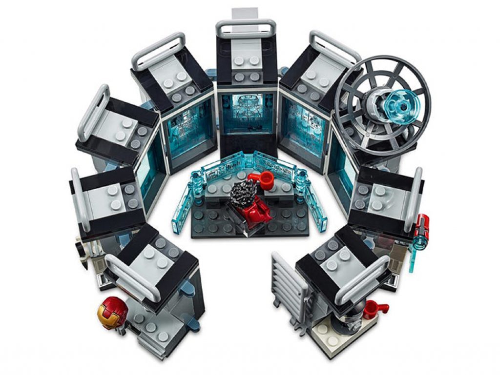 76125 Iron Man Sala de Armaduras Lego Marvel ofertas