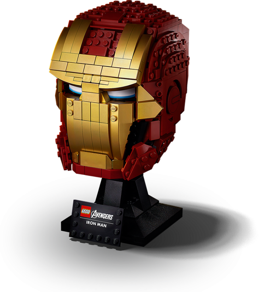 76165 Casco de Iron Man Lego Marvel set completo