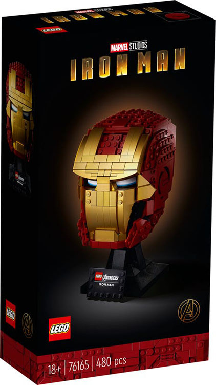 76165 Casco de Iron Man Lego Marvel unboxing