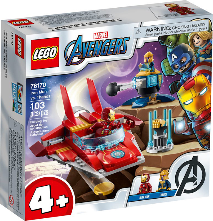 76170 Iron Man vs. Thanos Lego Marvel unboxing