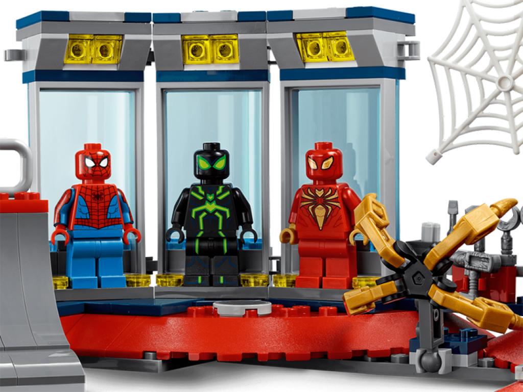 76175 Ataque a la Guarida Aracnida Lego Marvel minifiguras