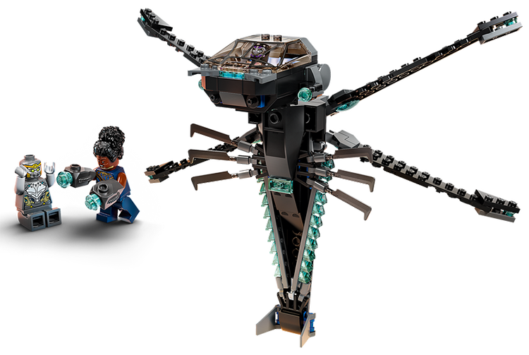 76186 Dragon Flyer de Black Panther Lego Marvel review