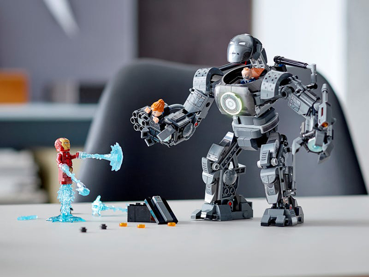 76190 Iron Man Caos de Iron Monger Lego Marvel set completo