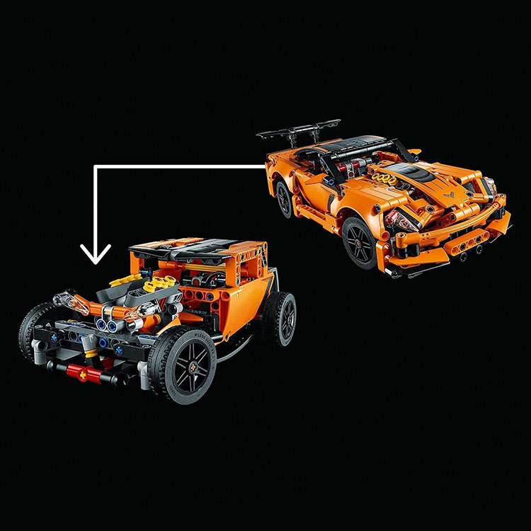 42093 Chevrolet Corvette ZR1 Lego Technic montaje