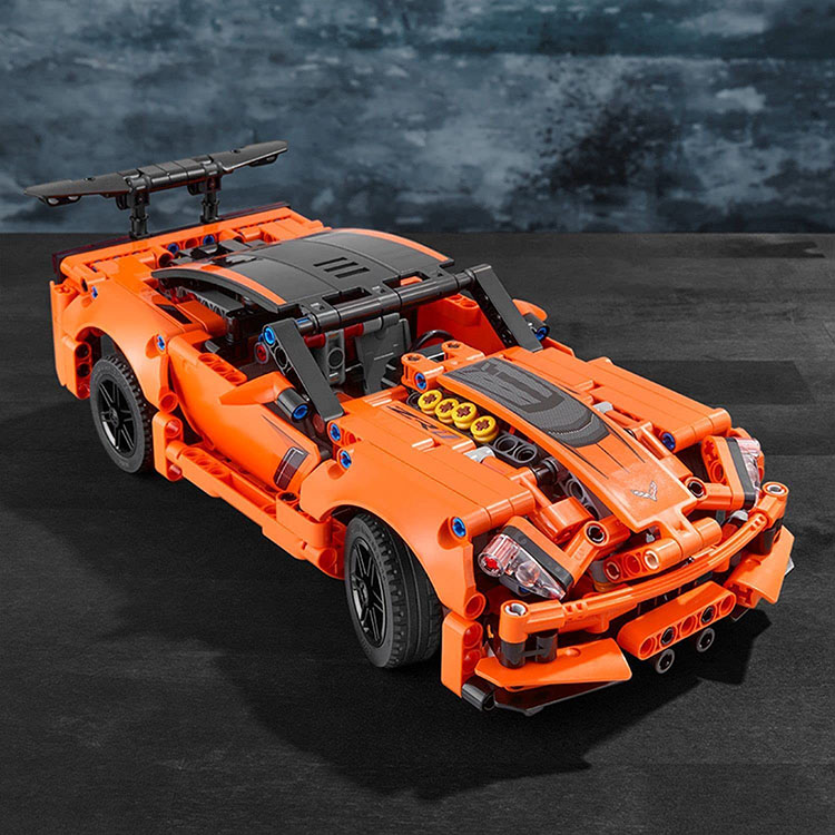 42093 Chevrolet Corvette ZR1 Lego Technic set completo