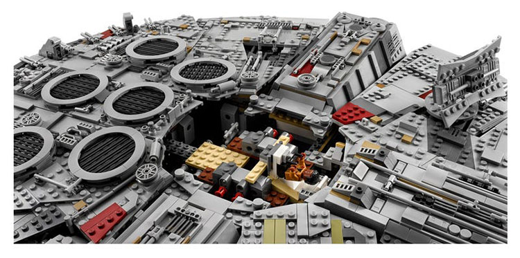 75192 Millennium Falcon Lego Star Wars instrucciones de montaje
