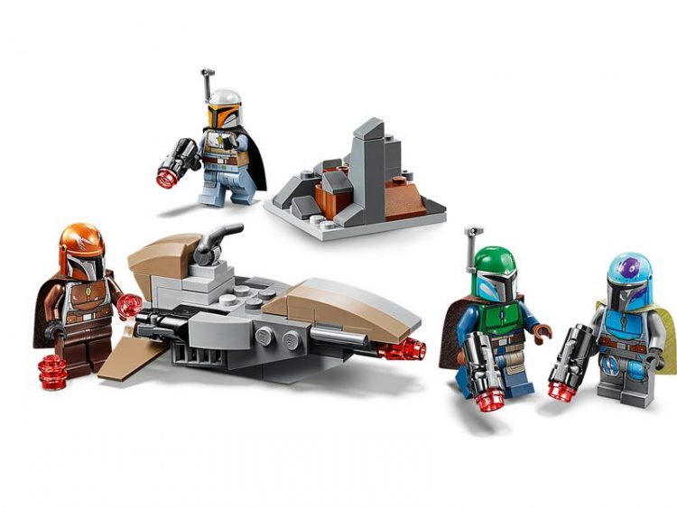 75267 pack de combate mandalorianos lego star wars comprar