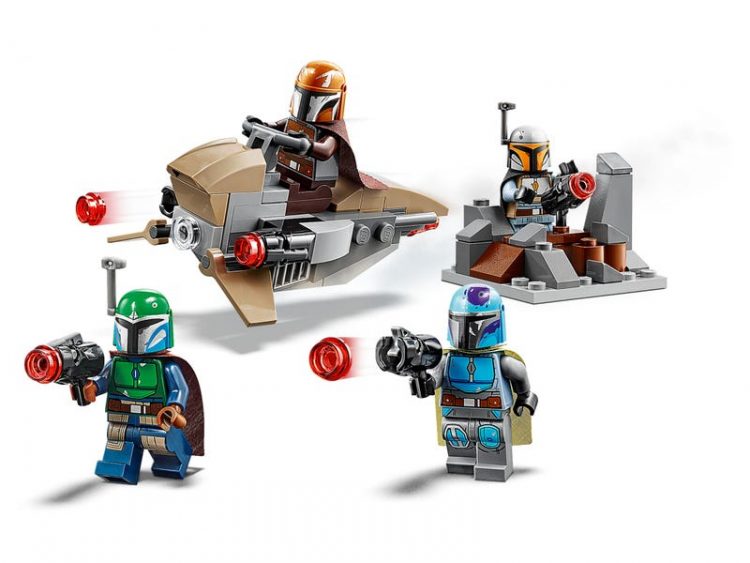 75267 pack de combate mandalorianos lego star wars comprar