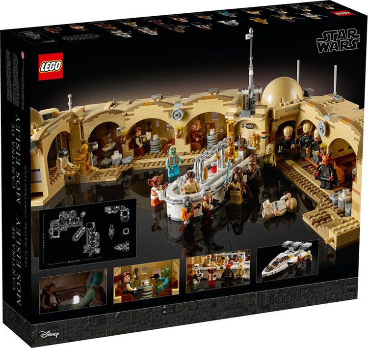 75290 Cantina de Mos Eisley Lego Star Wars unboxing