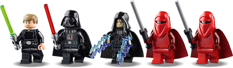 75291 Duelo Final en la Estrella de la Muerte Lego Star Wars minifiguras
