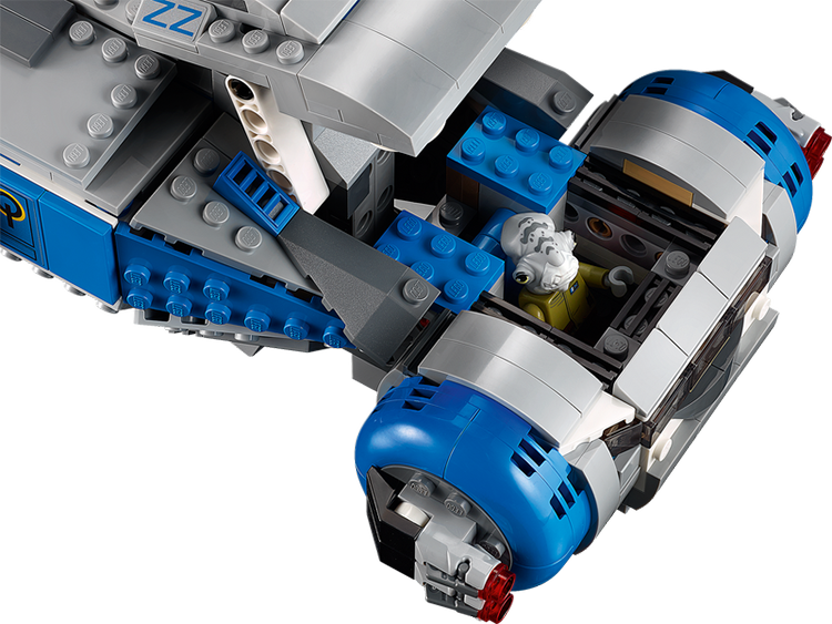 75293 Transporte I-TS de la Resistencia Lego Star Wars review completa