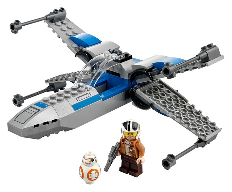 75297 Ala-X de la Resistencia Lego Star Wars instrucciones