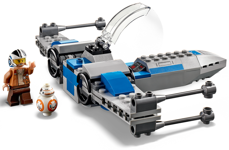75297 Ala-X de la Resistencia Lego Star Wars review