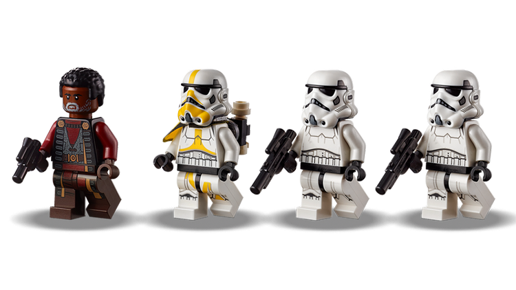 75311 Merodeador Blindado Imperial Lego Star Wars minifiguras