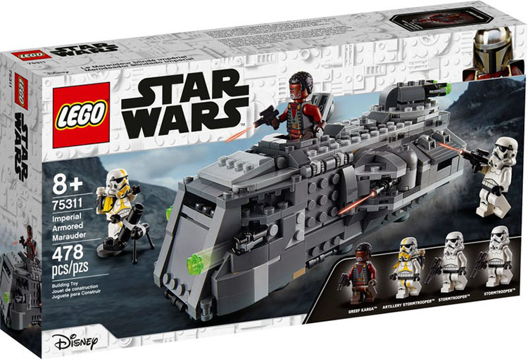 75311 Merodeador Blindado Imperial Lego Star Wars unboxing