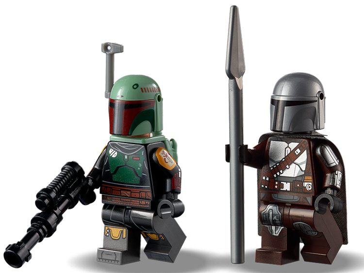 75312 Nave Estelar de Boba Fett Lego Star Wars minifiguras